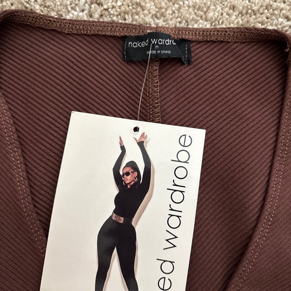 NWT naked wardrobe jumpsuit - Picture 3 of 3